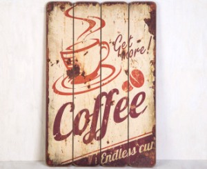 coffee wall plaque